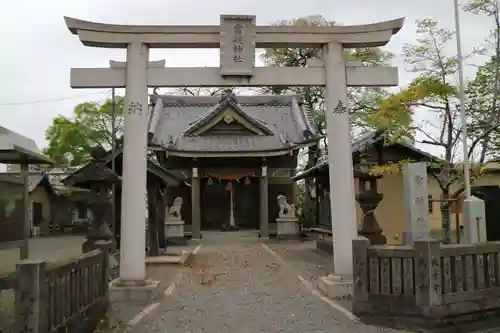 霜凝神社の鳥居