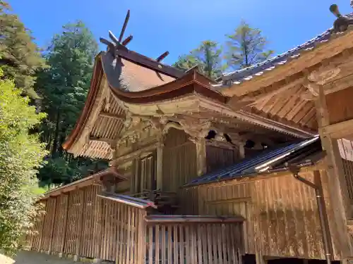 高祖神社の本殿