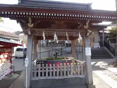 滝野川八幡神社の手水舎