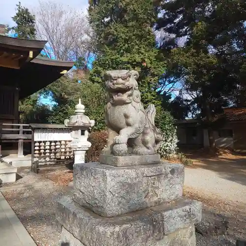 氷川神社の狛犬