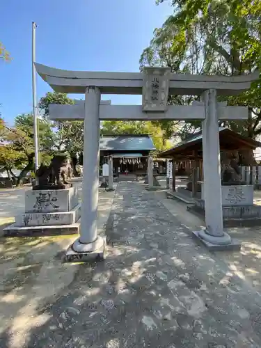 田島八幡神社の鳥居