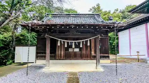 金ヶ作熊野神社の本殿