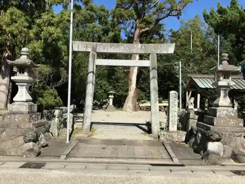 竹神社の鳥居