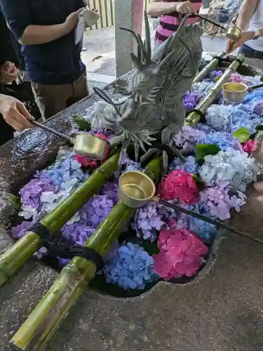 楽法寺（雨引観音）の手水舎