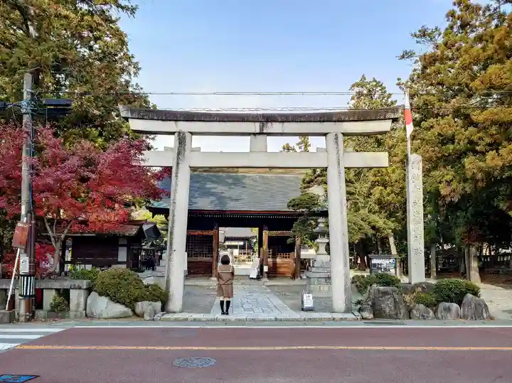甲斐國一宮 浅間神社の鳥居