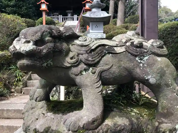 日枝神社水天宮の狛犬