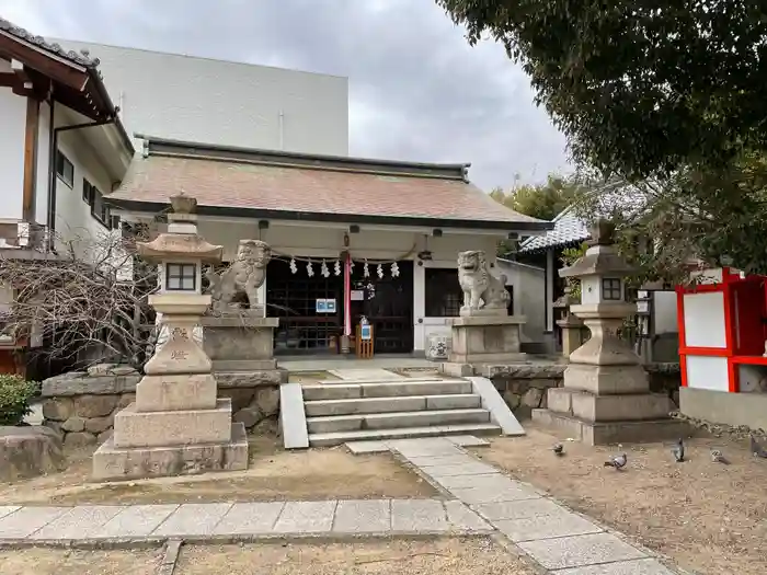 王子神社の本殿