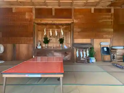 白山神社の本殿・本堂