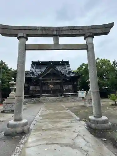 櫟原神社の鳥居