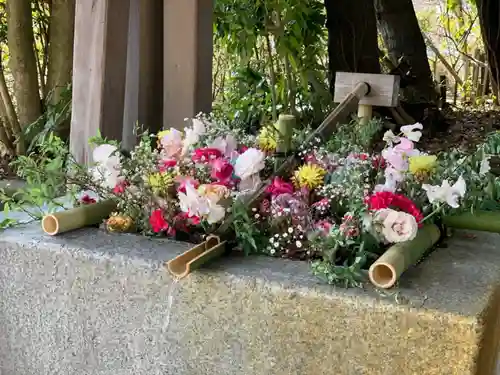 富知六所浅間神社の手水