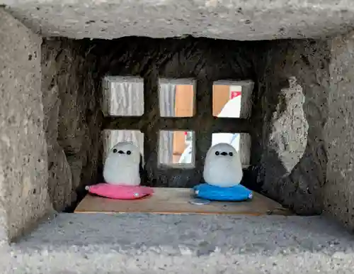 札幌諏訪神社の像