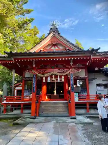 金澤神社の本殿