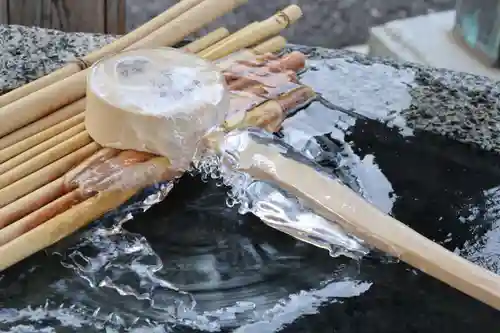 阿邪訶根神社の手水