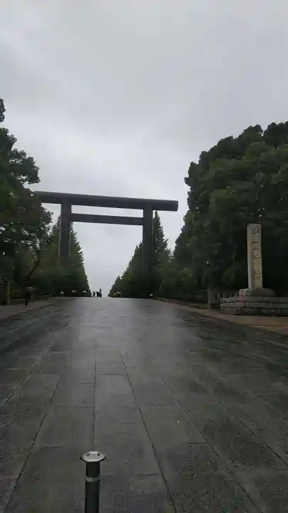 靖國神社の鳥居