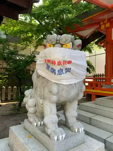 七松八幡神社の狛犬