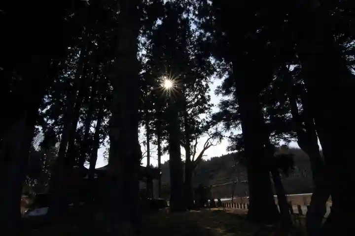 三坂稲荷神社の景色