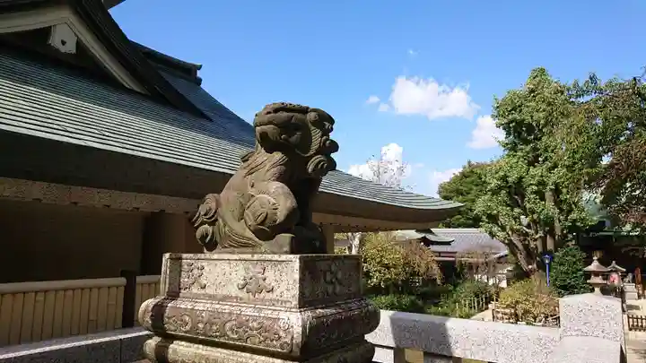 五條天神社の狛犬