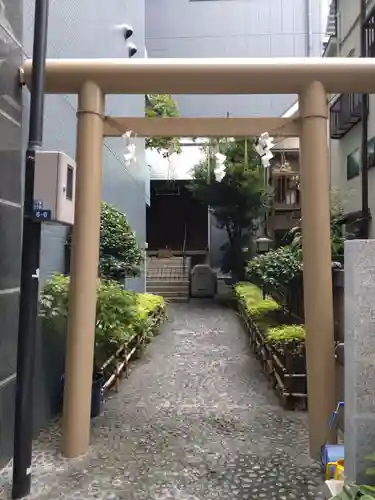 天祖神社の鳥居