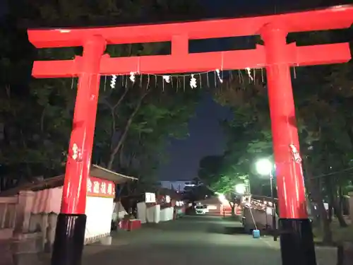 伏見稲荷大社御旅所の鳥居