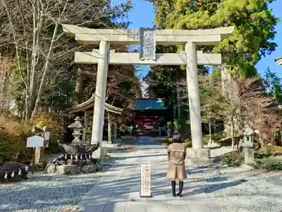 富士山東口本宮 冨士浅間神社の鳥居