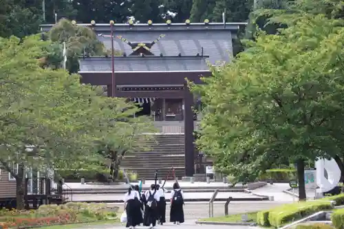 開成山大神宮の景色