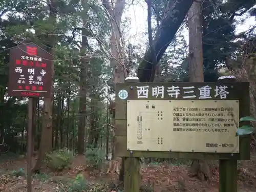 西明寺のその他建物