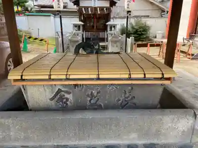 敷津松之宮　大国主神社の手水舎