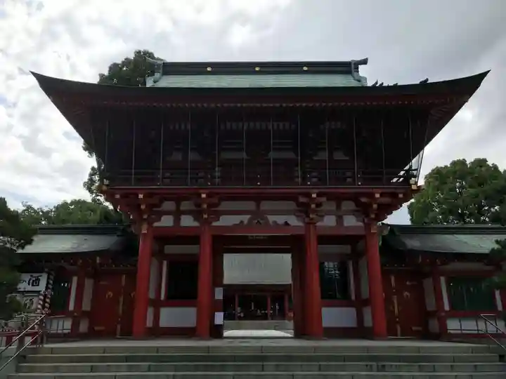 藤崎八旛宮の山門・神門