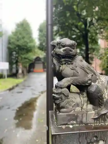 市守大鳥神社の狛犬