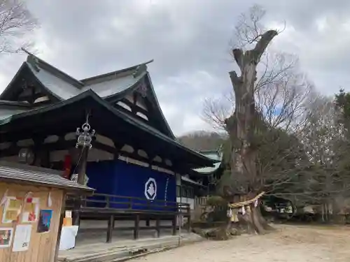 賀羅加波神社の本殿