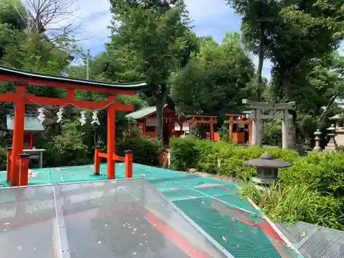 難波大社　生國魂神社の鳥居