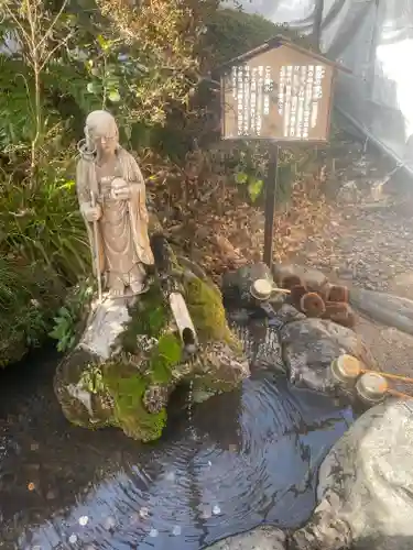 大正寺(中野不動尊)の手水舎