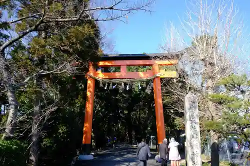 廣瀬大社の鳥居