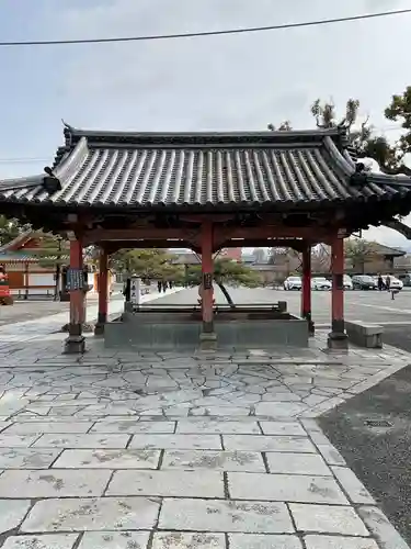 東寺（教王護国寺）の手水舎