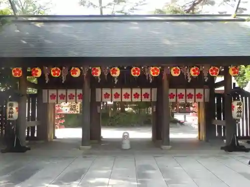櫻木神社の山門・神門