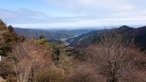 武蔵御嶽神社の景色