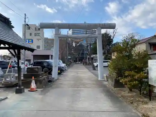 阿邪訶根神社の鳥居