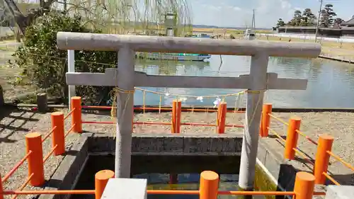 息栖神社の鳥居