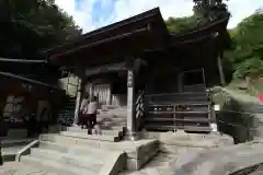 立石寺奥之院の本殿