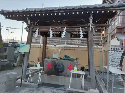 羽田神社の手水舎