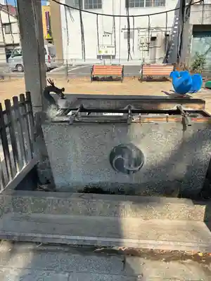 前橋八幡宮の手水舎