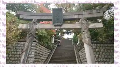 品川神社の鳥居