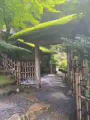 寂光院の山門