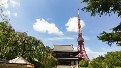 増上寺の景色