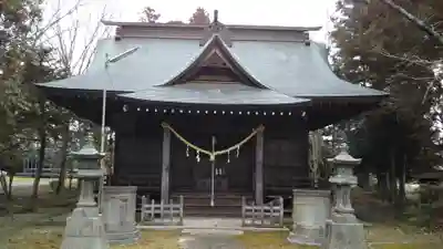 諏訪神社の本殿・本堂