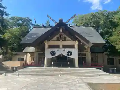 帯廣神社の本殿・本堂