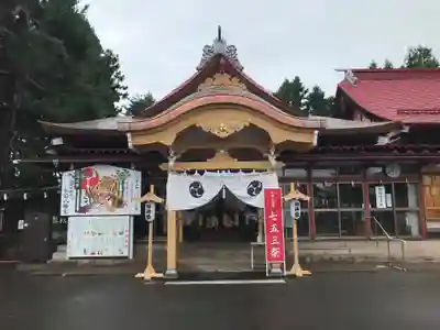 弘前八幡宮の本殿・本堂