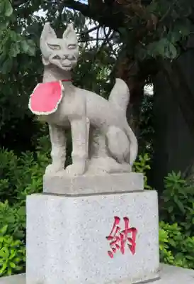 成田山川越別院の狛犬