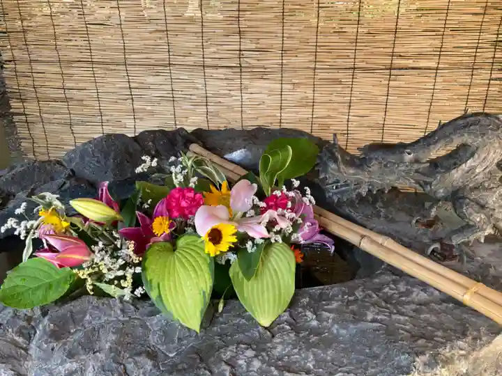 厚別神社の手水舎