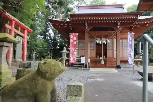 阿久津「田村神社」（郡山市阿久津町）旧社名：伊豆箱根三嶋三社の本殿・本堂